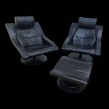 "Move" armchairs by Takashi Okamura and Erik Marquardsen for Nelo of Sweden