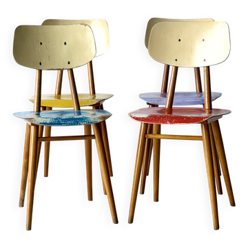 Bistro Chairs from Ton, 1960’