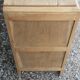 Art deco chest of drawers 3 drawers in solid oak wood brut 30s