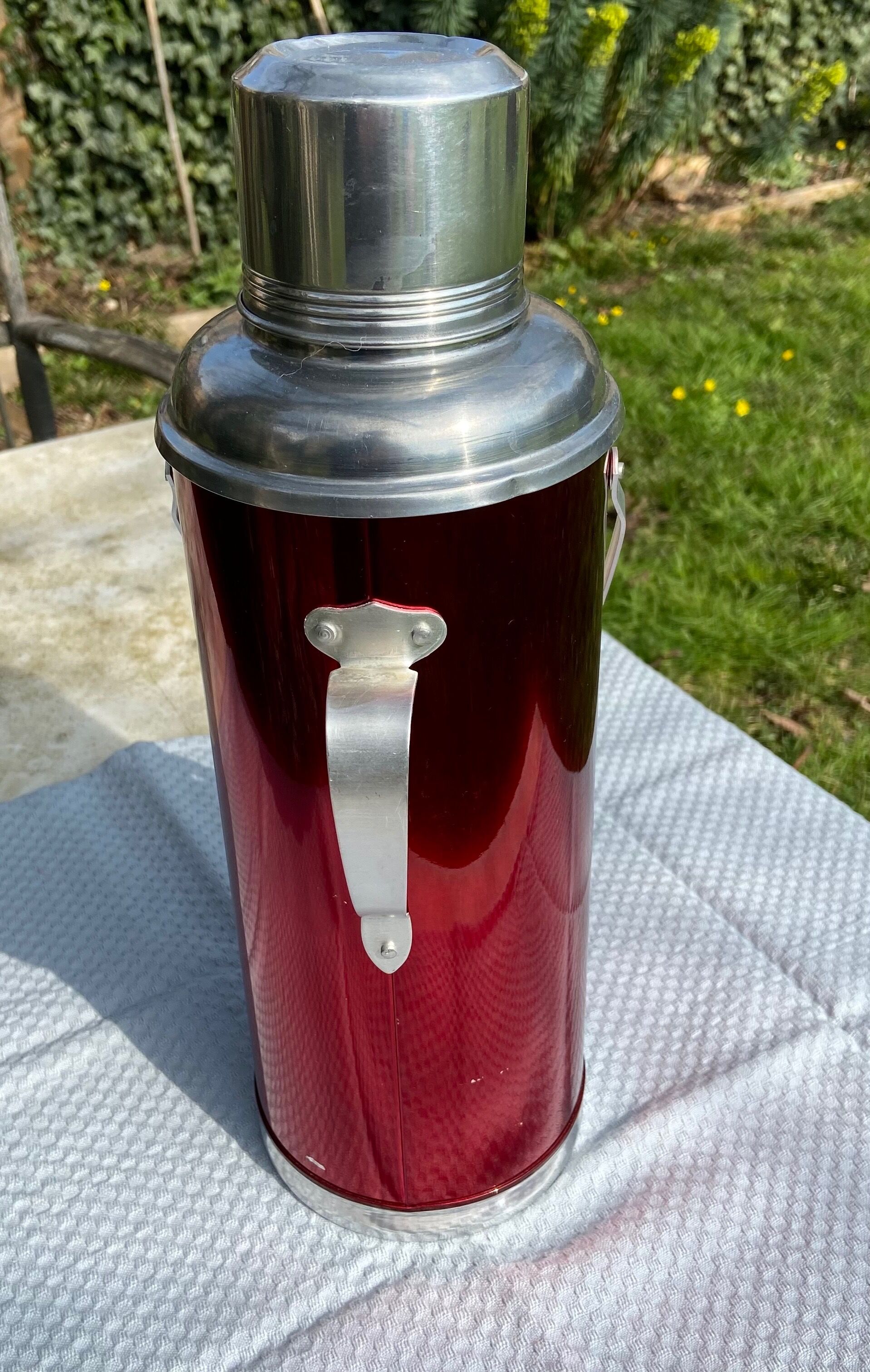 Bottle thermos- brand ching kiang-vintage china of the 70s