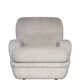 Pair of vintage armchairs in cream corduroy