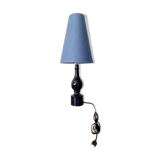 Philippe Capelle lamp in turned wood