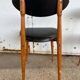 4 chaises Baumann "Licorne" 1966