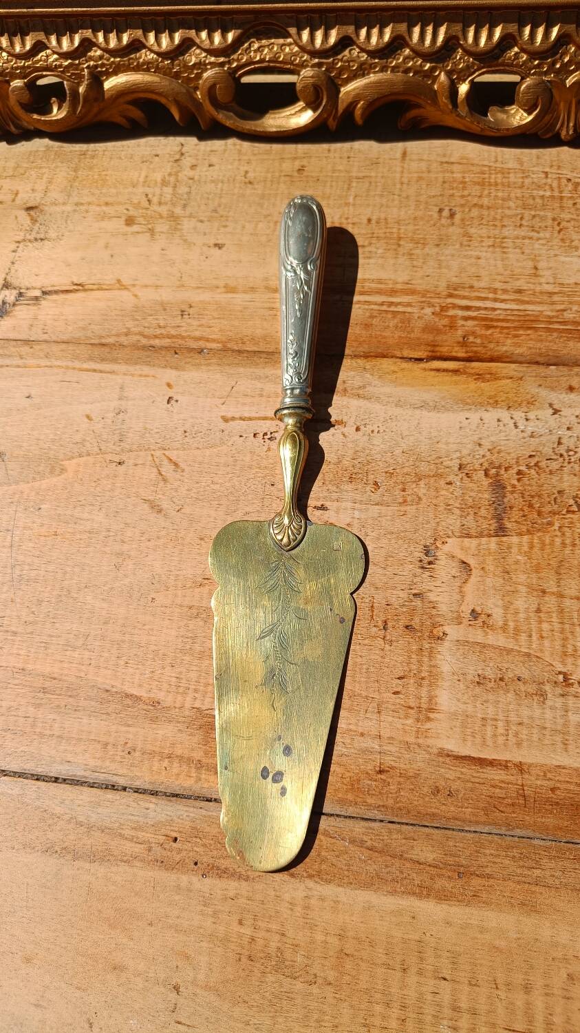 Old cake or pie server