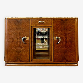 Art Deco period sideboard in walnut circa 1930