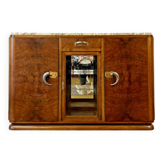 Art Deco period sideboard in walnut circa 1930