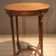 Gueridon oval  style Louis XVI
