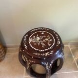 Pearl inlay stool