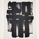 Lithographie Pierre Soulages