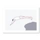 Illustration A4 naiade no. 6/8 brittany bather sea