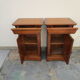 Louis-Philippe style bedside pair