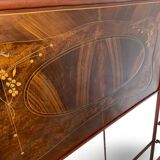 Cadre de lit Art déco italien une place et demie, 1925