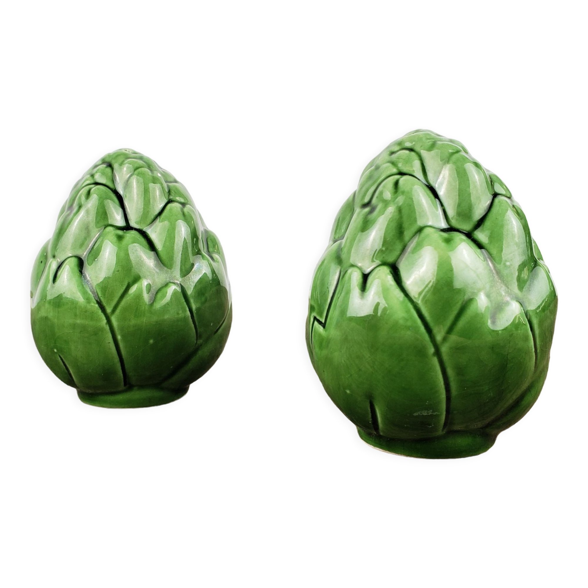 Salt shaker & pepper slurry artichoke