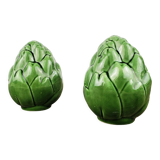 Salt shaker & pepper slurry artichoke