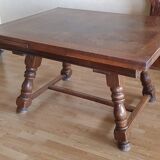 Oak extension table