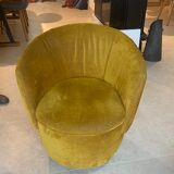Fauteuil bultex pivotant velours