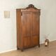 Antique Two-Door Cabinet with Carvings