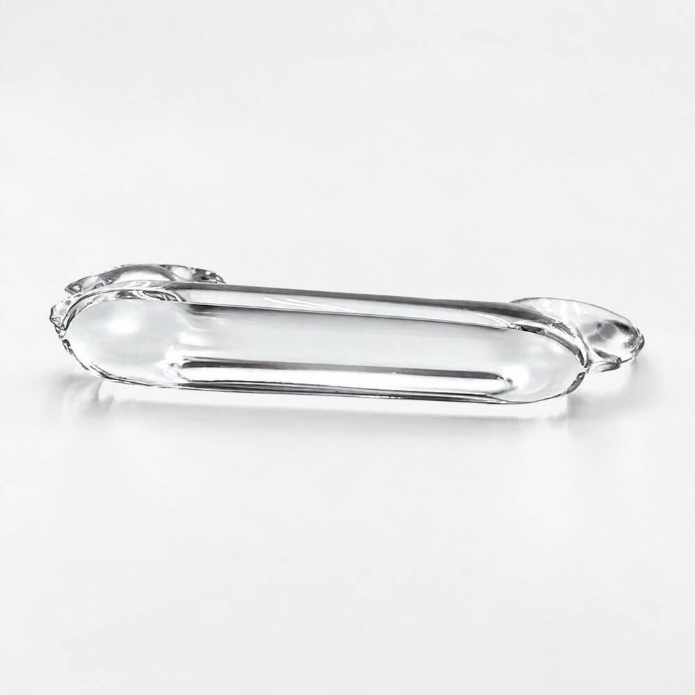 Crystal rooster knife rest Vannes-le-Châtel 1960s