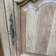 Renovated sideboard in solid oak from the 19th century, 190cm.