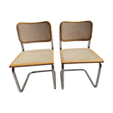 Pair of chairs B32 Breuer
