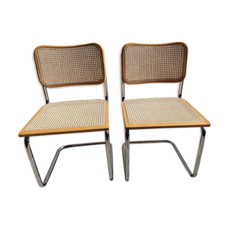 Pair of chairs B32 Breuer