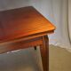 Scandinavian extendable rectangular teak table