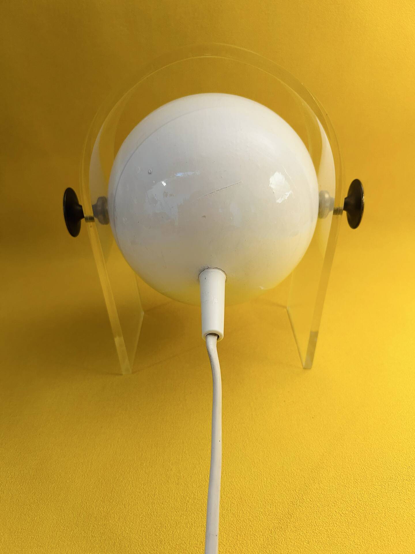 Lampe Massive Eye Ball Space Age Atomic, France années 70