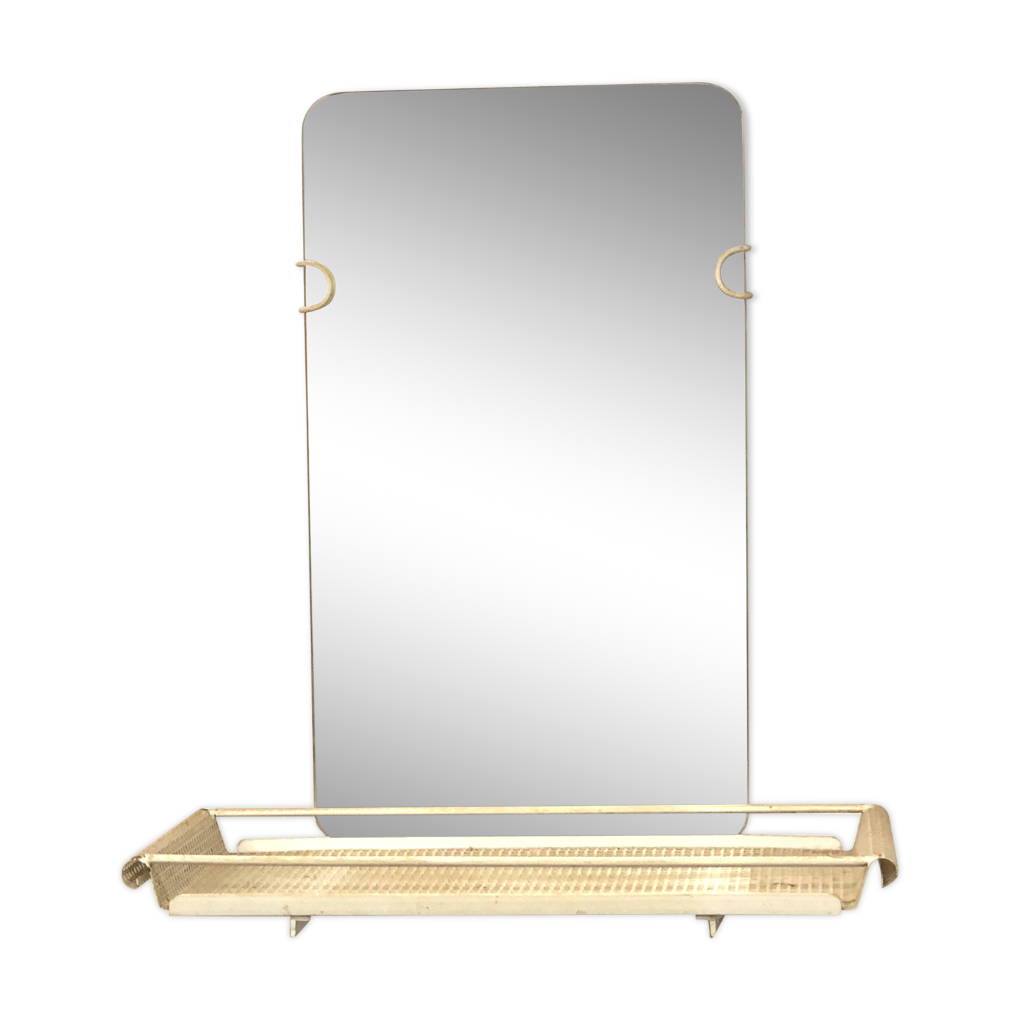Mirror of toilet with tablet 50