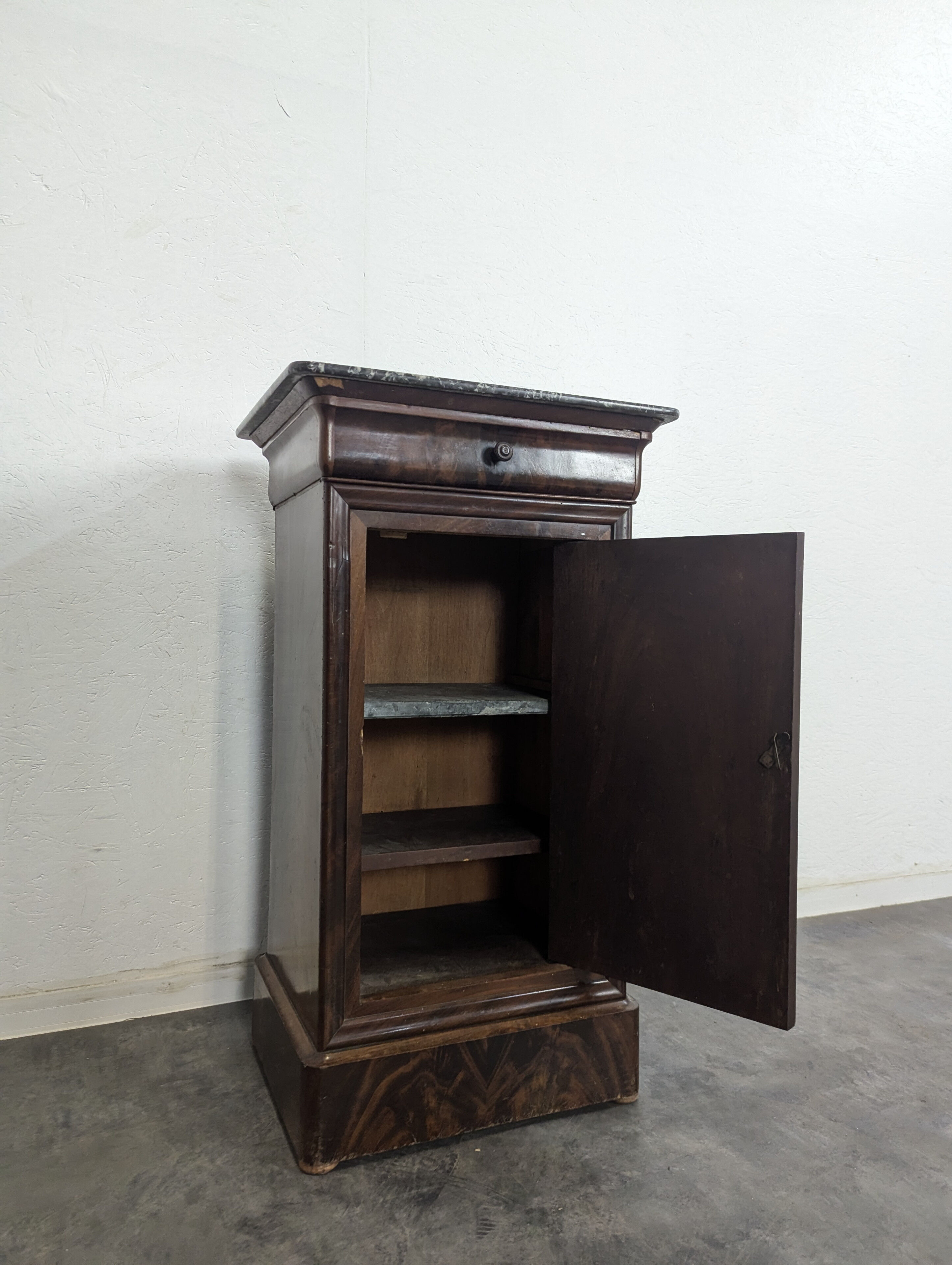 Chevet en acajou de style Louis Philippe