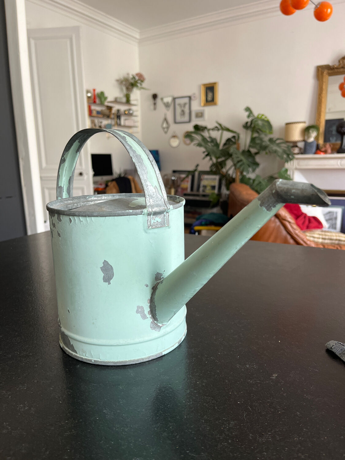 Zinc watering can