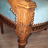 Pair of Louis XVI style armchairs