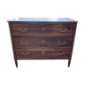 Louis XVI chest of drawers in walnut