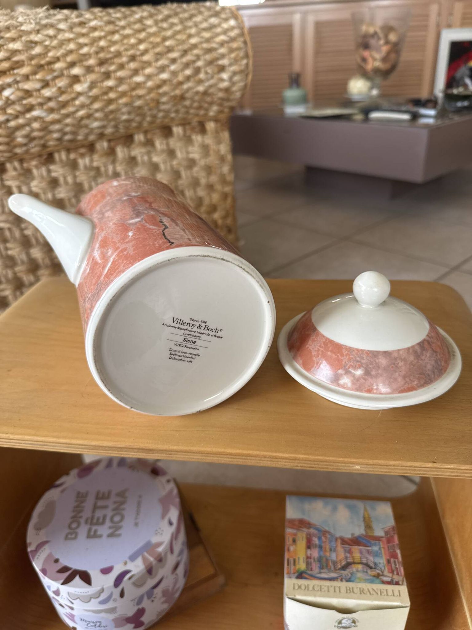 Théière villeroy et boch