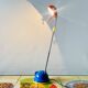 Vintage telescopic Memphis style desk lamp - Lihgt Force Limited