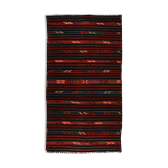 Anatolian handmade kilim rug 346 cm x 186 cm