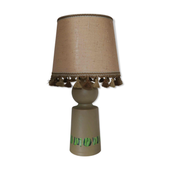 Lamp of the 7's years in ceramic
