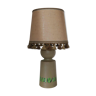 Lamp of the 7's years in ceramic