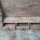 Rustic wall shelf