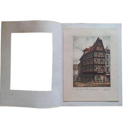 Gravure XIXe