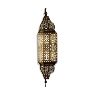 Applique murale luxueuse 100% éclairage marocain fait à la main, applique murale en laiton cuivre, l