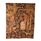 tapisserie représentant la pesée et l'art de forger