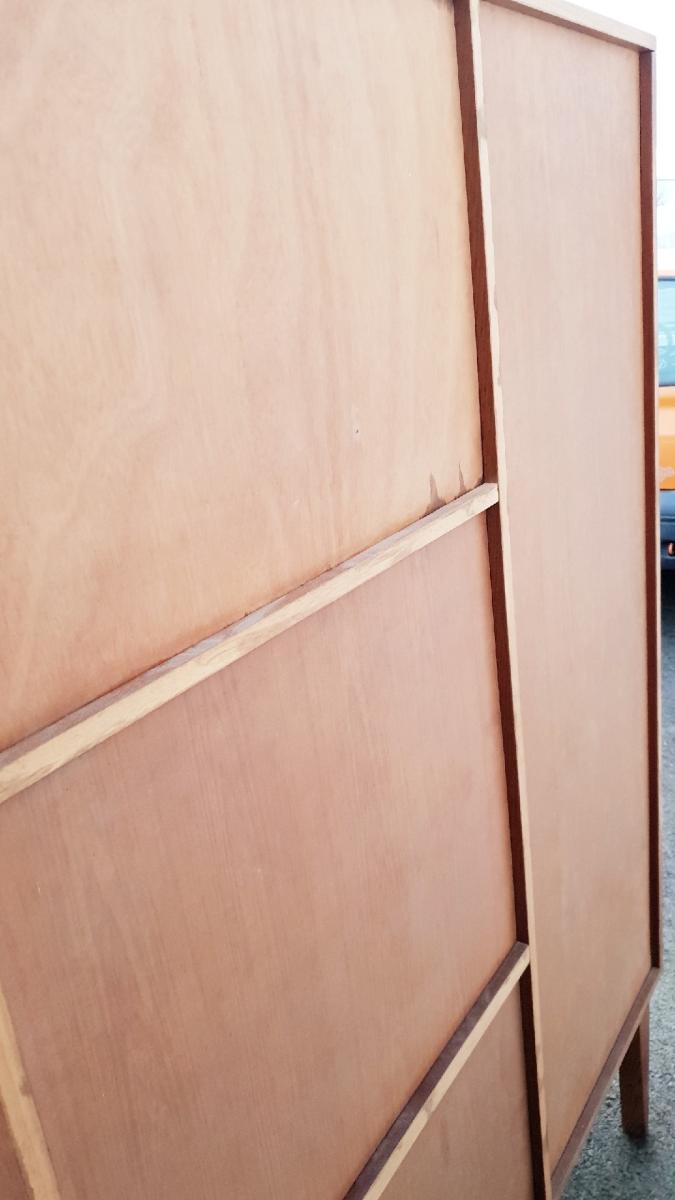 Scandinavian vintage library-secretary