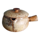 Large stoneware tureen/caquell from Puisaye, signed Jean-Pierre Prud'homme