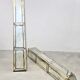 Vintage antique mirror glass Obelisk Sculpture Olivier de Schrijver