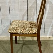 Set of 6 G-Plan teak chairs from the 1970s.