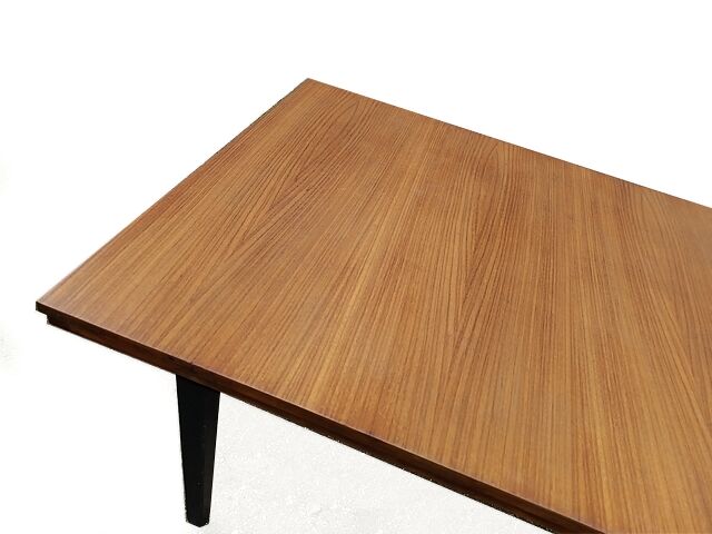 1970s vintage extendable dining table