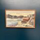 Original Swedish Oil On Canvas – “Seascape” By Gustaf Olsson – Signed – Vintage & Framed – 50 × 30 Cm (19.7" × 11.8")