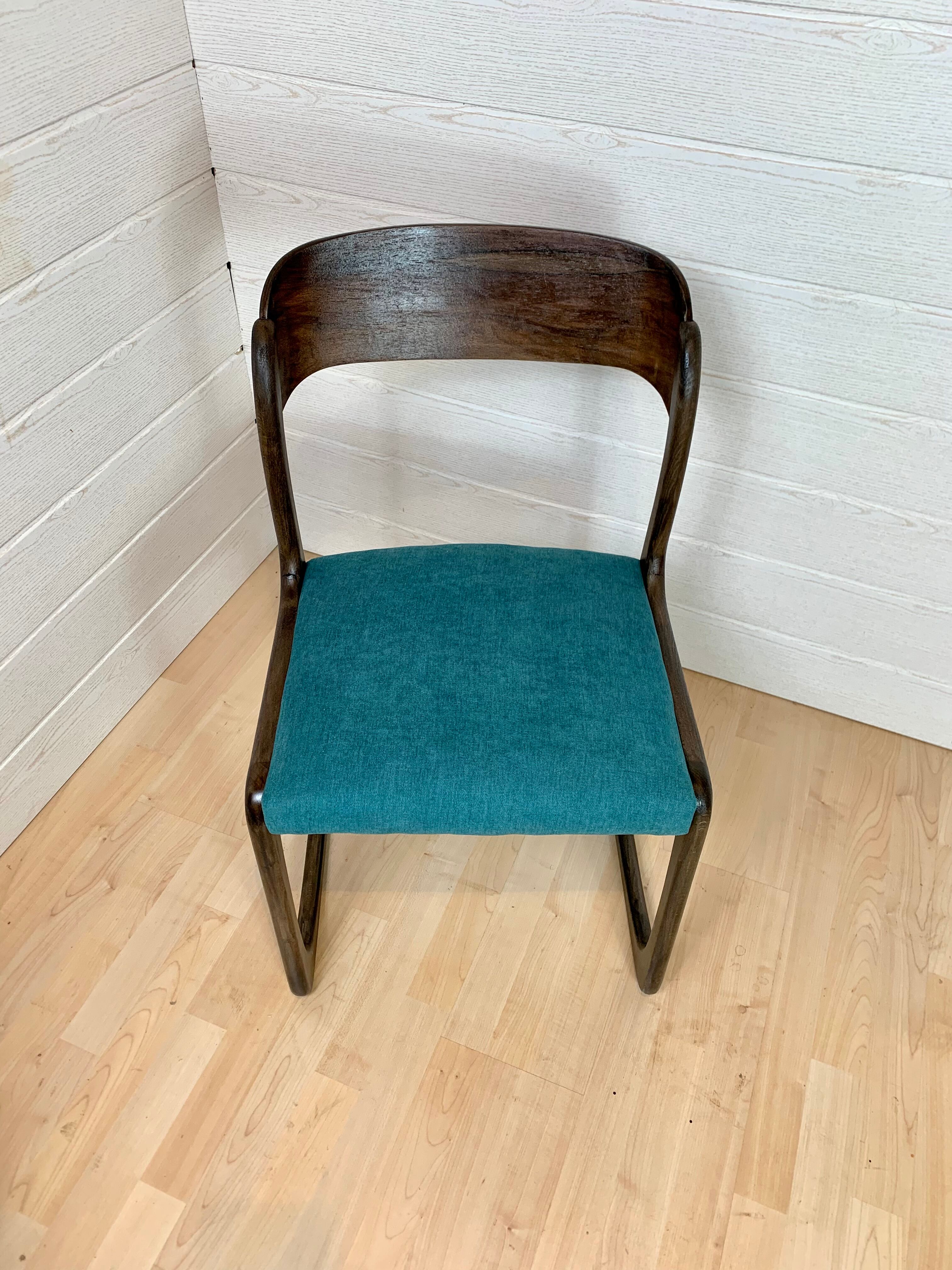 Restored sled chair - Baumann 1970