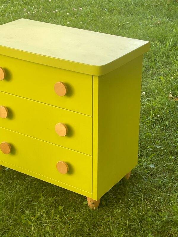 Vintage Vert Baudet Chest of Drawers