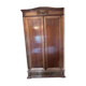 Antique wardrobe in Louis Philippe style, solid wood.